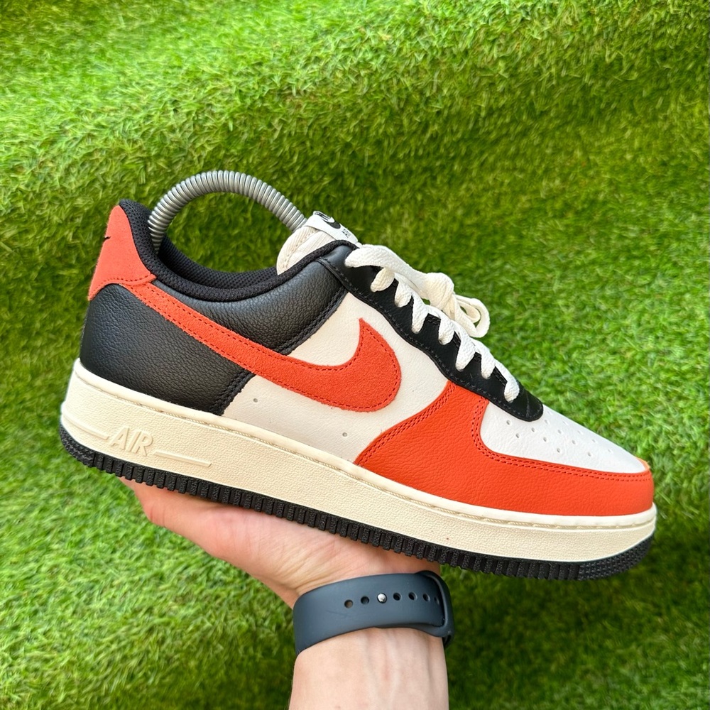 Nike Air Force 1 Low '07 LV8 Black Vintage Coral Phantom Men's Casual Shoes 8